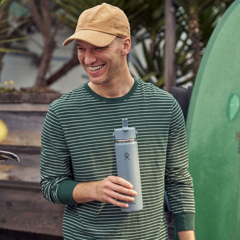 24 oz Wide Mouth with Flex Straw Cap